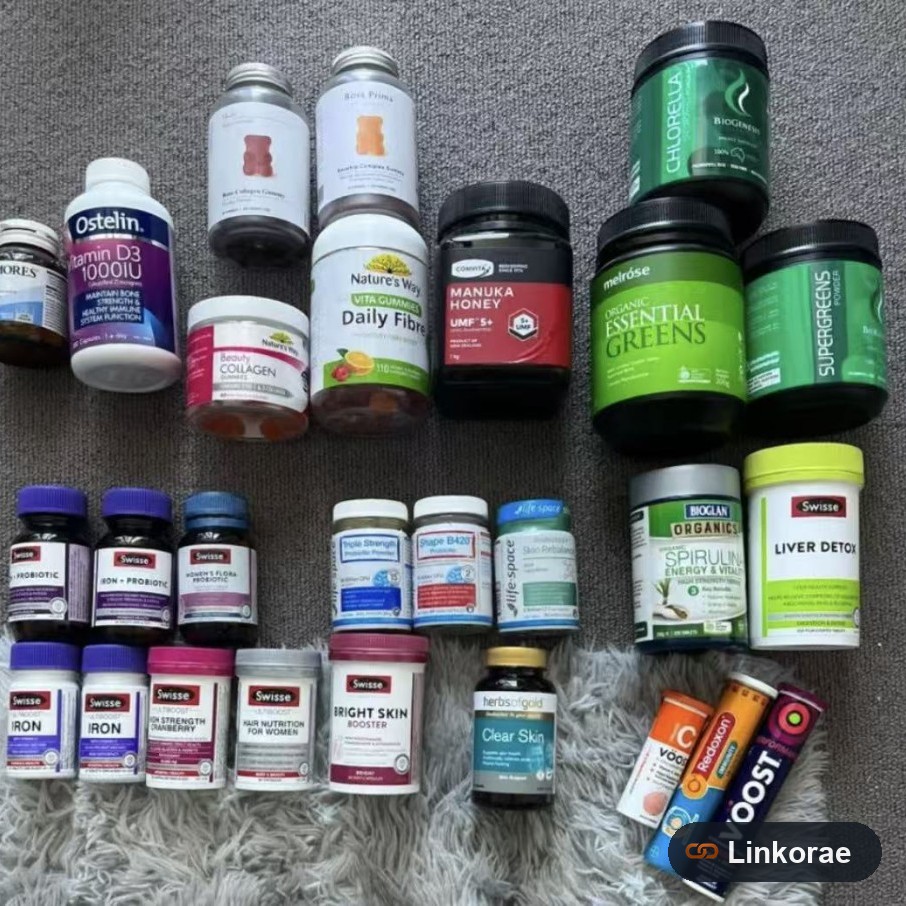Health supplements typical of this specialty sailing