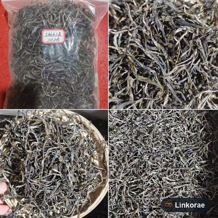 Dried tea leaves packed for specialty ocean DDP