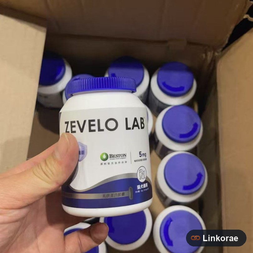 Pet supplement bottles packed in a carton at origin